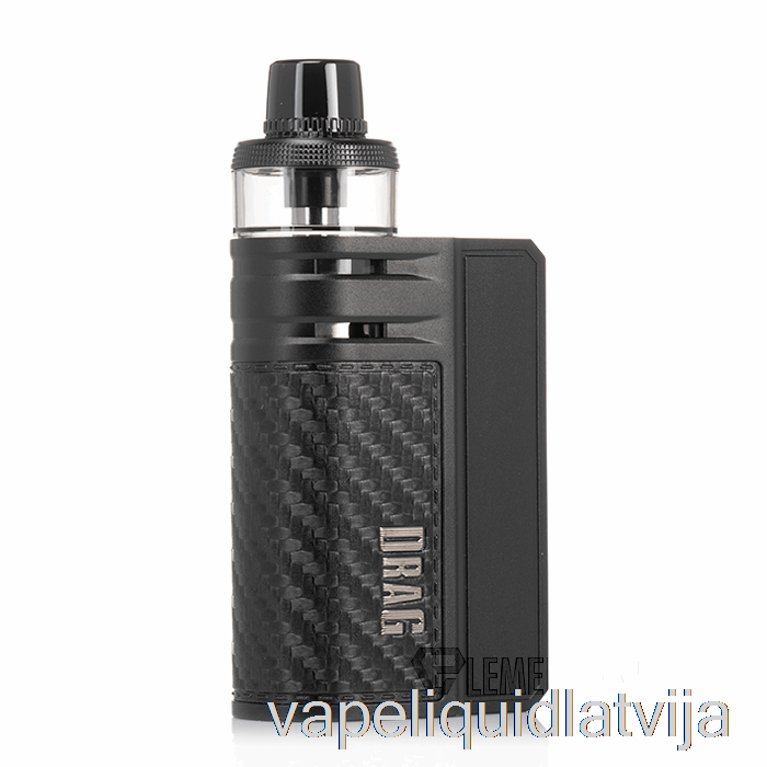 Voopoo Drag E60 Pod Mod Komplekts Oglekļa šķiedras Vape šķidrums